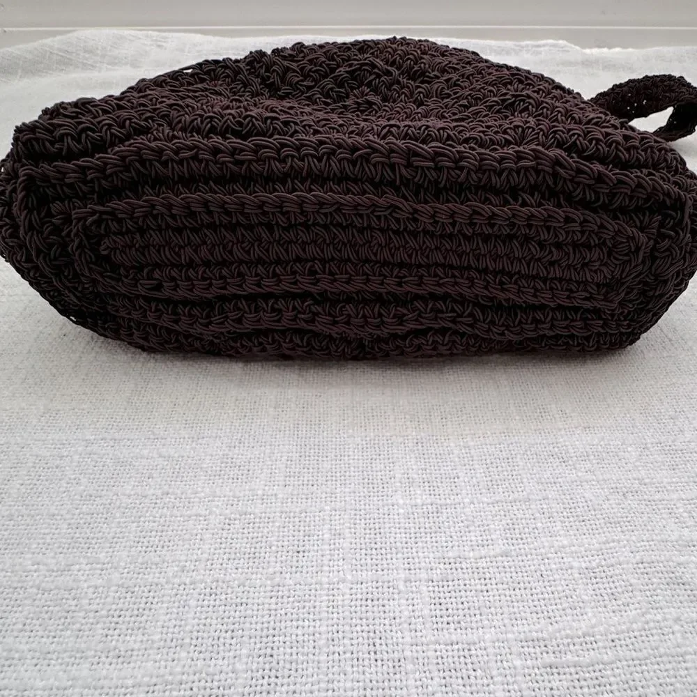 R&G Designs Maroon Tie Knot Boho Casual Purse Shoulder Bag Hand Made